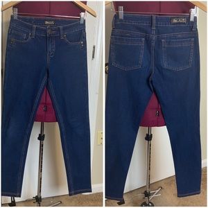 Like New BU From Malibu Girl Skinny Denim  Blue Jeans 16 Sz